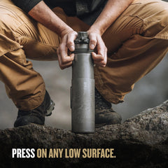 GeoPress Purifier Titan 710 ml COVERT BLACK / ONE SIZE