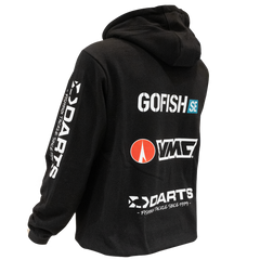 Hoodie Design 5 BLACK / KIDS 140