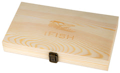 Campingyxa Presentbox WOOD / 26 CM