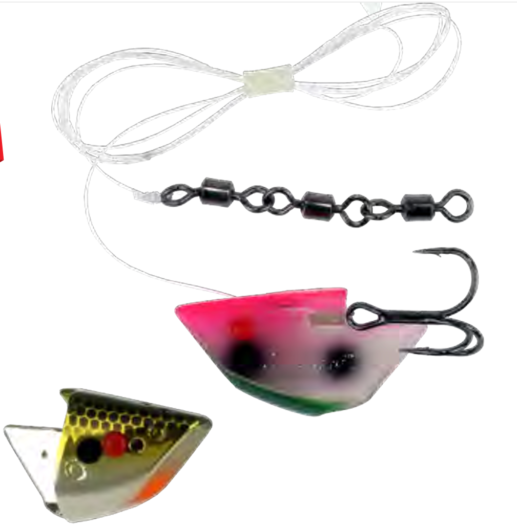 Bait Head Rigd CLEAR LOLLIPOP / LARGE