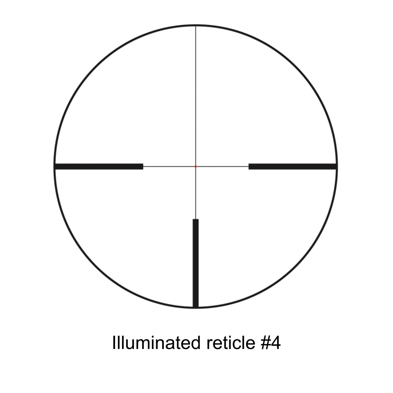 RS-4 2,5-10x50 Belyst Kikarsikte 30 MM / 50 MM