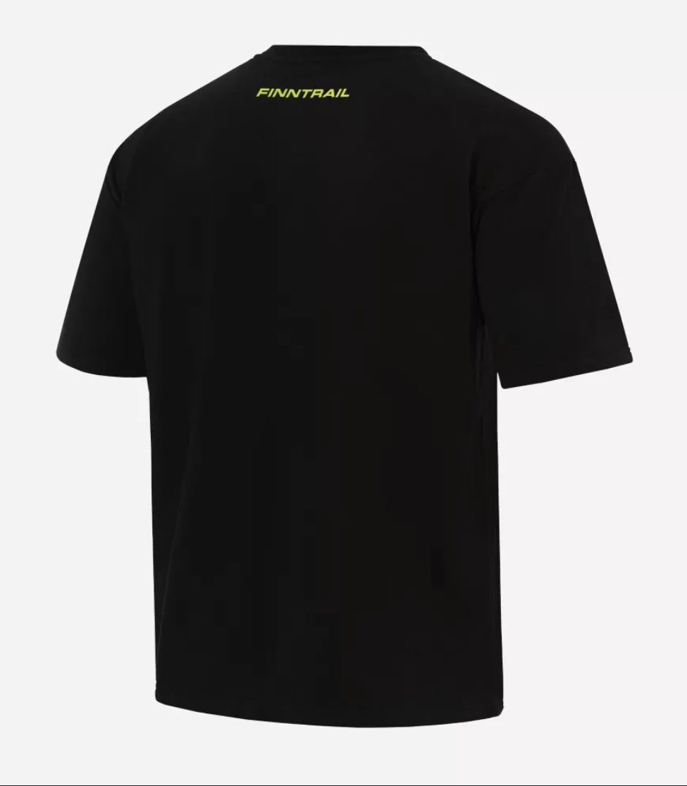 T-Shirt Big Fish BLACK YELLOW / SMALL
