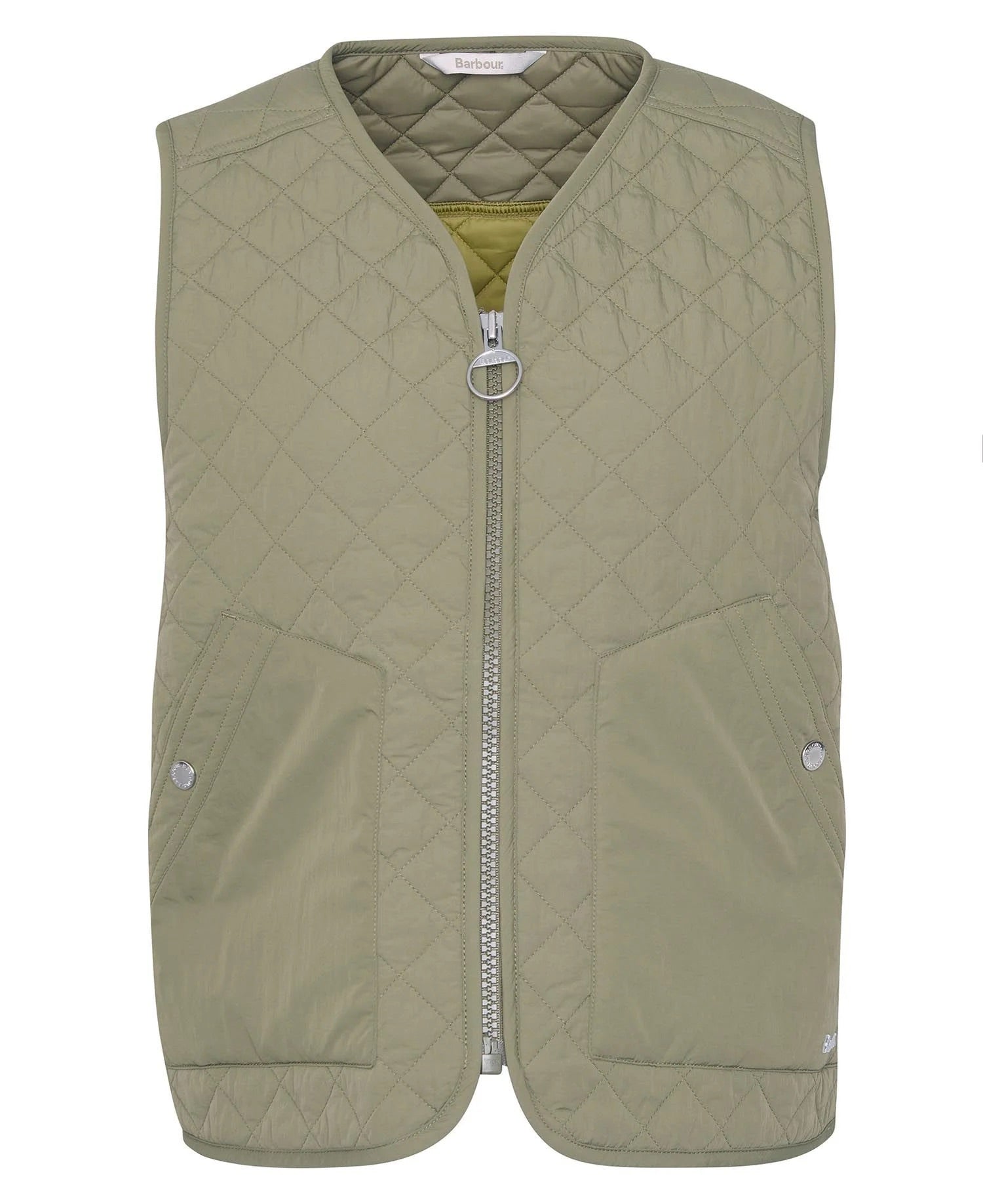 Louise Gilet Vest Women DUSKY GREEN / 10