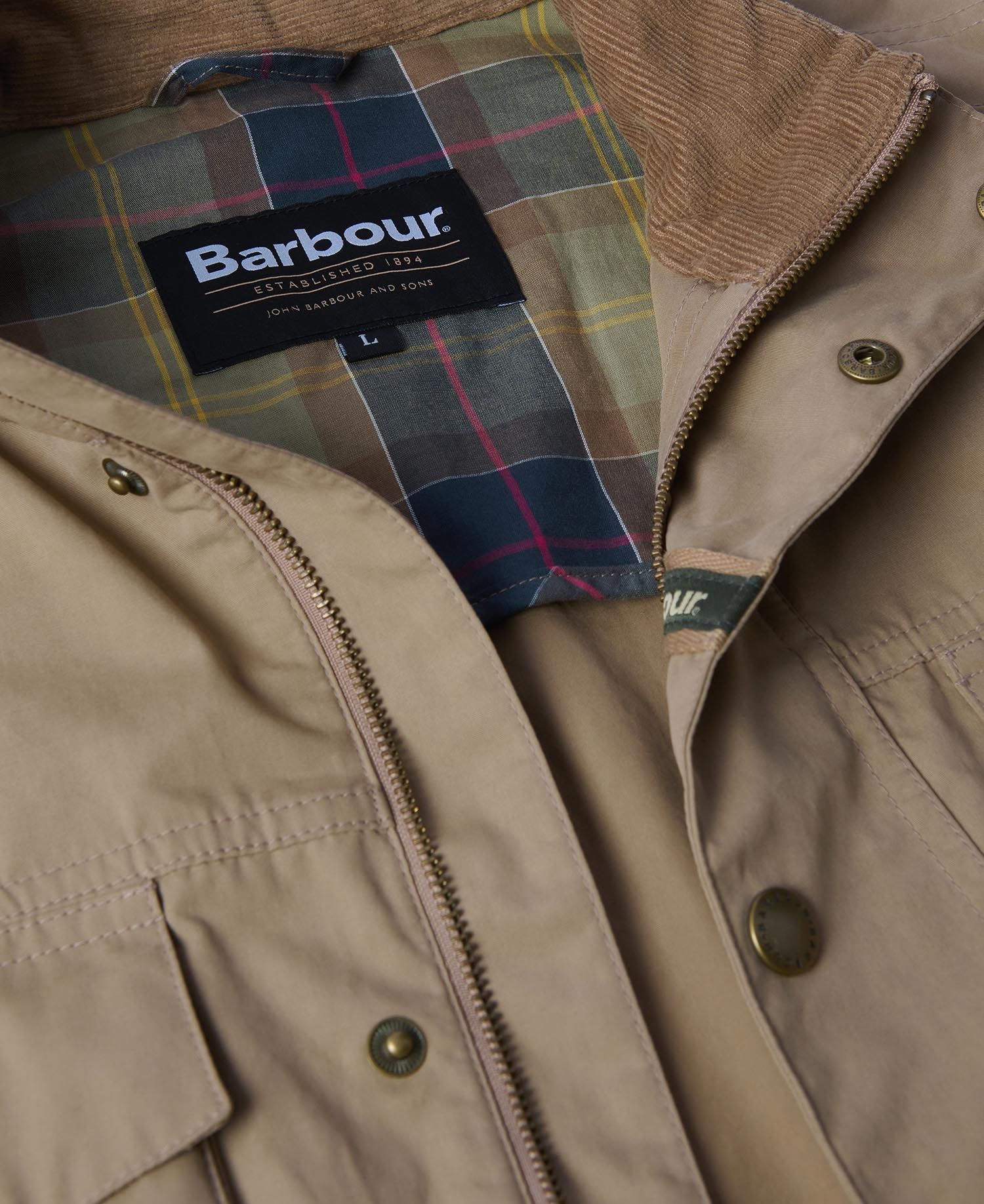 Sanderling Casual Jacket Men MILITARY BROWN / S