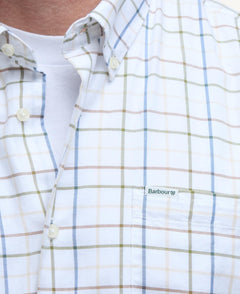 Caswell Tattersall Regular Fit Shirt Men PINE GREEN / S