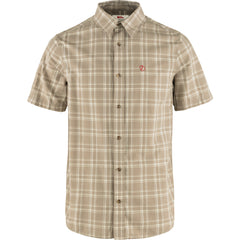 Övik Lite Shirt SS Men FOSSIL-CHALK ROSE / S