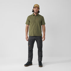 Övik Lite Shirt SS Men FOSSIL-CHALK ROSE / S