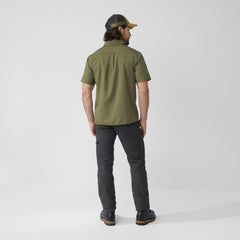 Övik Lite Shirt SS Men FOSSIL-CHALK ROSE / S