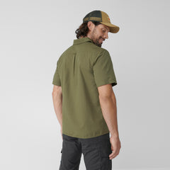 Övik Lite Shirt SS Men FOSSIL-CHALK ROSE / S