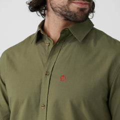 Övik Lite Shirt SS Men FOSSIL-CHALK ROSE / S