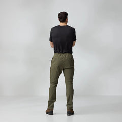 Abisko Hybrid Trail Trousers Men BLACK / 46/R