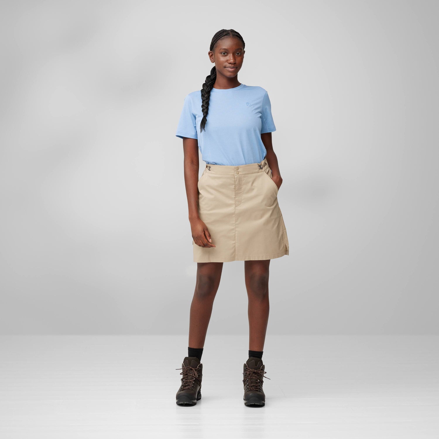Abisko Hike Skort Women FOSSIL / 36