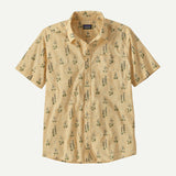 Men's Go To Shirt LUPINE TRAIL: BEESWAX TAN / S