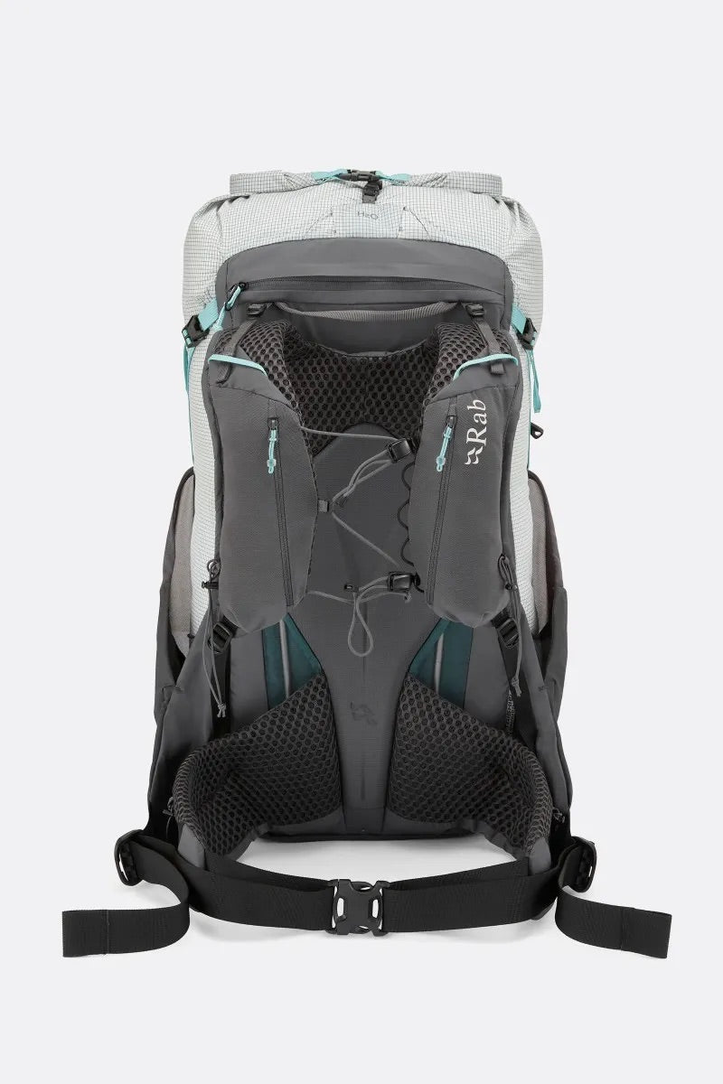 Women's Muon ND 40L Hiking Pack PEWTER/GRAPHENE / SML