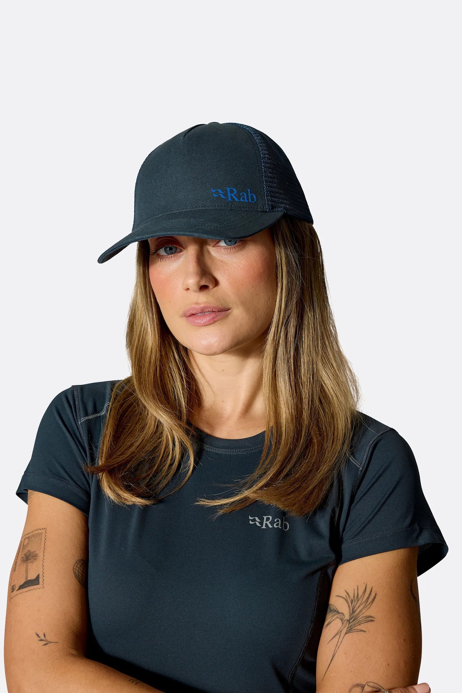 Trucker Logo Cap ANTHRACITE / EN STL