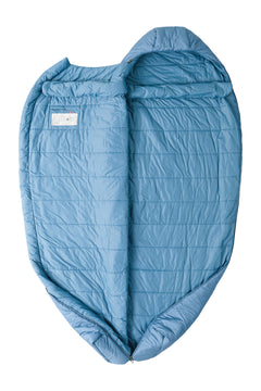 Syntetsovsäck Bjarni Wide Mummy Sleeping Bag (+0) AEGAN BLUE / M