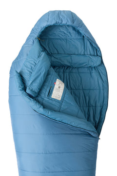 Syntetsovsäck Bjarni Wide Mummy Sleeping Bag (+0) AEGAN BLUE / M