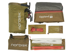 Oppland 4 (3.0) PU Tent DARK OLIVE GREEN / ONE SIZE