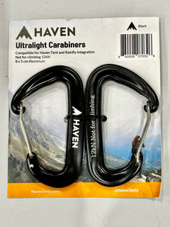 Haven UL Carabiners 2 Pack SILVER / ONE SIZE