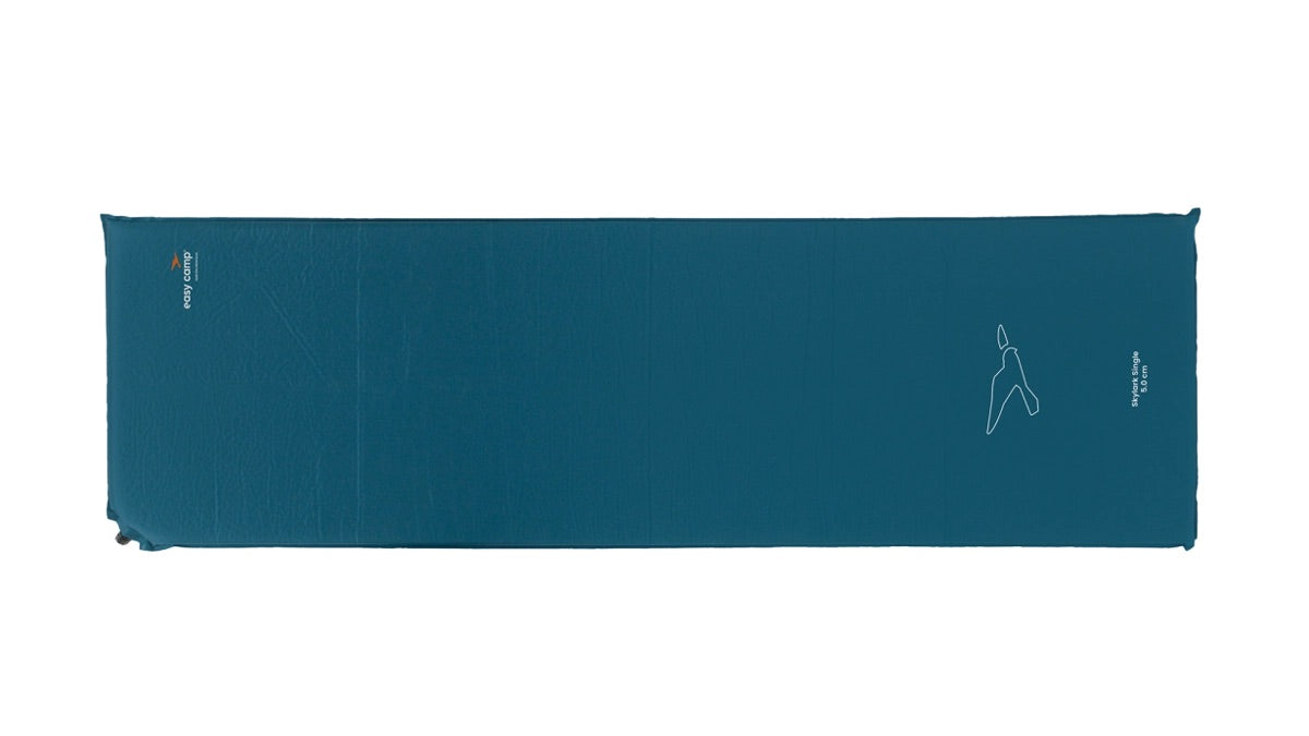 Skylark Single Selfinflated mat 5 cm BLACK & GREY / 200 X 60 X 5 CM