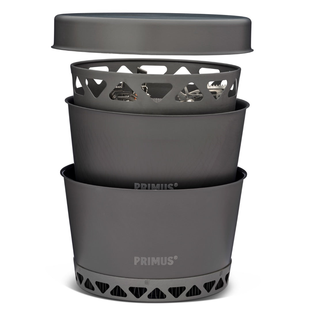 Primetech Stove Set 2.3L Med Stekpanna GREY / EN STL