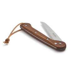 Ljusnan Vikbar Handsåg Valnöt & Rostfritt Stål WALNUT / 180 MM
