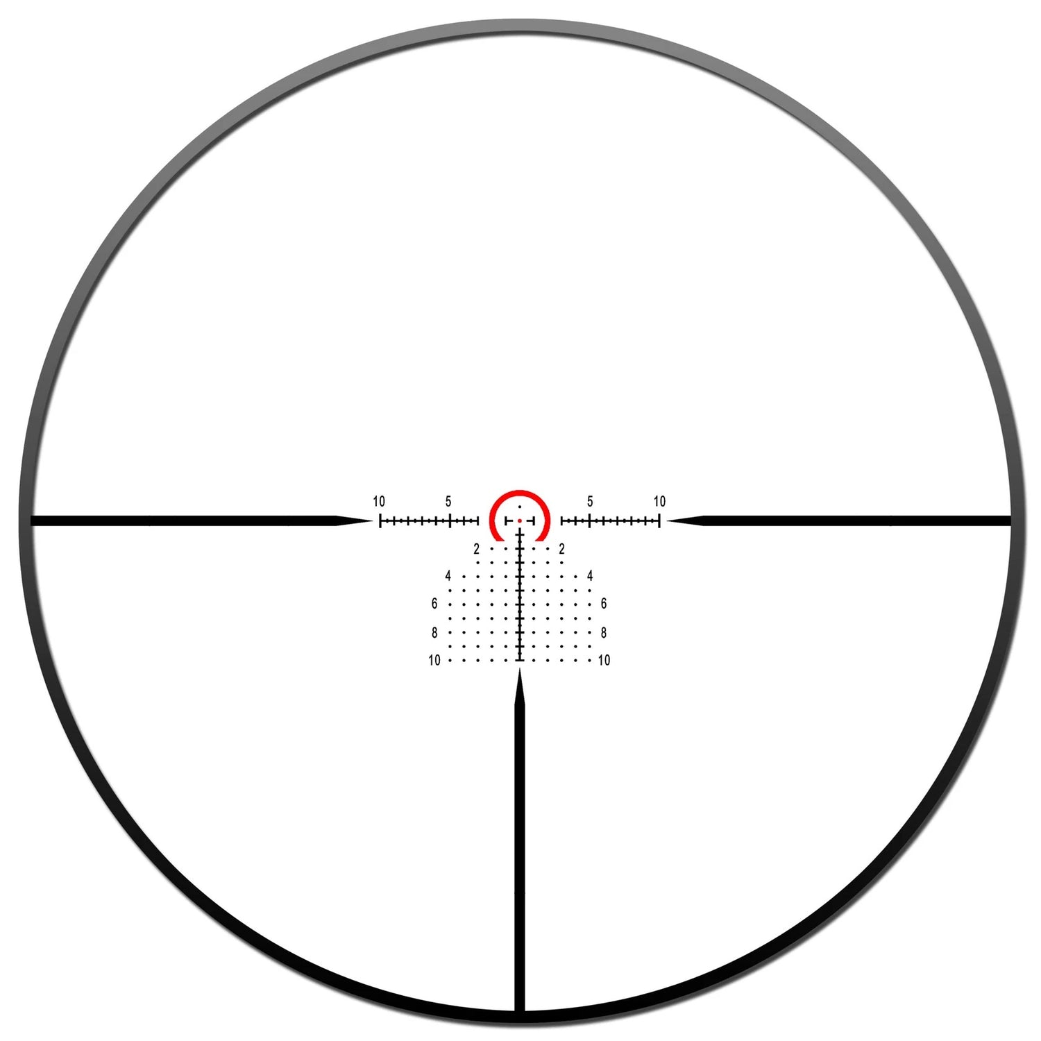AR 1-8x24 ED FFP MRAD 1 ST