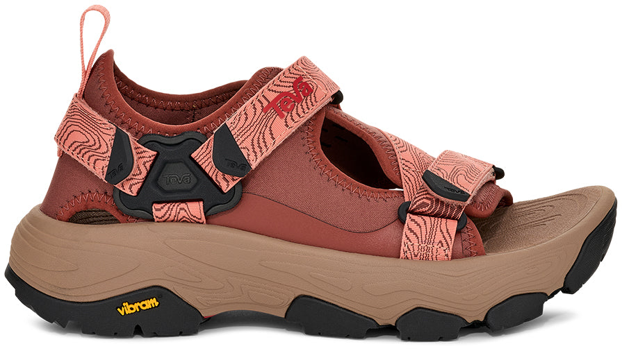 Grandview Max Sandal Women MAHOGANY/ BLOOMING / US 6