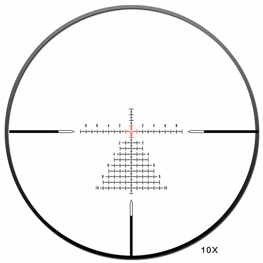 LHT 3-15x50 ED Gen2 FFP-Z MRAD Belyst Kikarsikte 1 ST
