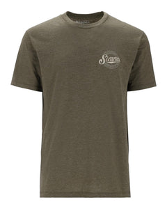 Circle Lock Up T-shirt MILITARY HEATHER / MEDIUM