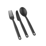 Cutlery Polypropylen Cutleryset 3 pc CHARCOAL / ONE SIZE