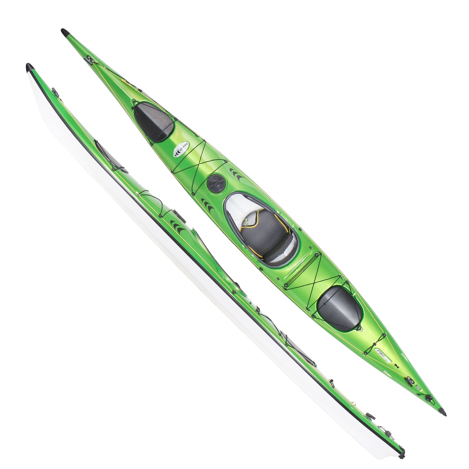 PriLite Marlin Kajak inkl Luxus roder METALLIC GREY / ONE SIZE