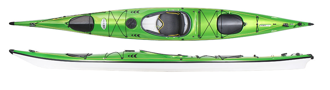 PriLite Marlin Kajak inkl Luxus roder METALLIC GREY / ONE SIZE