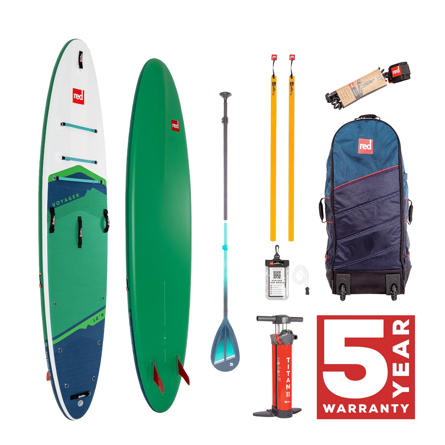 SUP 12.6 Voyager MSL - Paket ONE SIZE