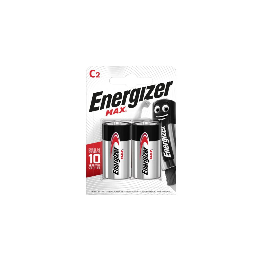 Batteri C Alkaliska 1,5 V 2 Pack EN STL