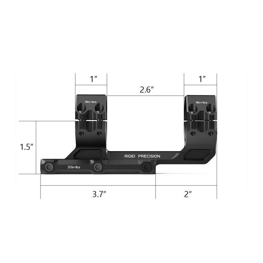 20 MOA Cantilever 34 mm fäste 2,5