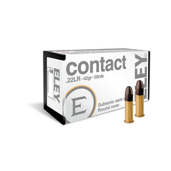 Contact Round Nose Subsonic semi auto 50 st/ask .22LR / 50 ST