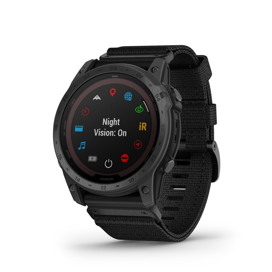 Tactix 7 Pro Ballistics Edition med nylonarmband SVART / EN STL