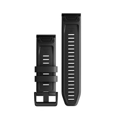 Armband QuickFit Silikon 26 mm Black SVART / EN STL