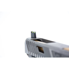 Fiber Optic Sights Set for Glock MOS Co-witness height EN STL