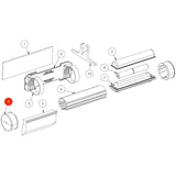 Rubber End Cap Set, T1000 EN STL