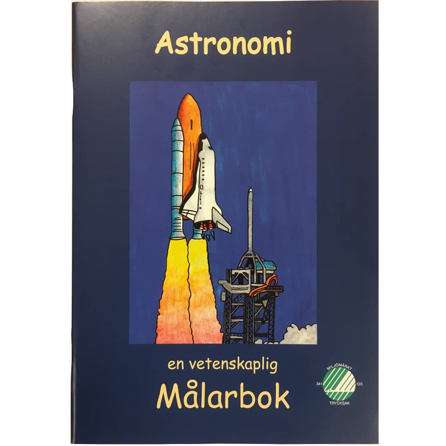Målarbok Astronomi EN STL