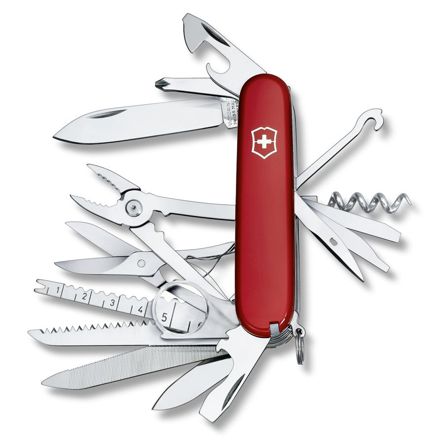 Fickkniv Swiss Champ 91 mm RÖD / EN STL