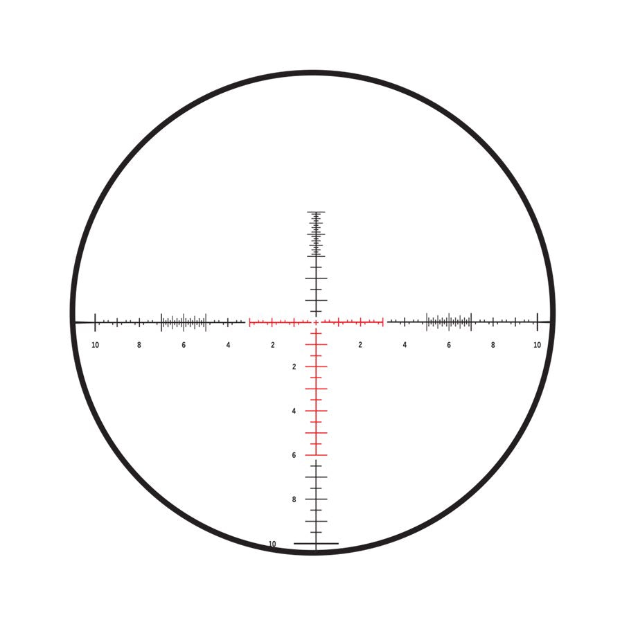 Extreme Tactical XTR II 5-25x50 MIL FFP Belyst Kikarsikte 34 MM