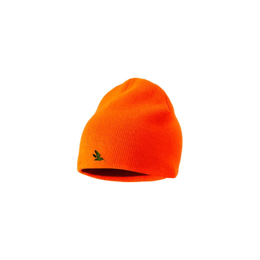 Ian Reversible Beanie Huva Hi-Vis ORANGE/PINE GREEN / EN STL