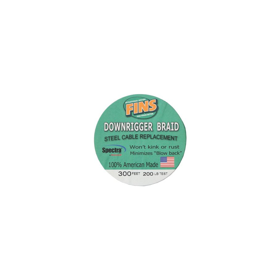 Fins Downrigger Braid 200 lbs 100 m EN STL