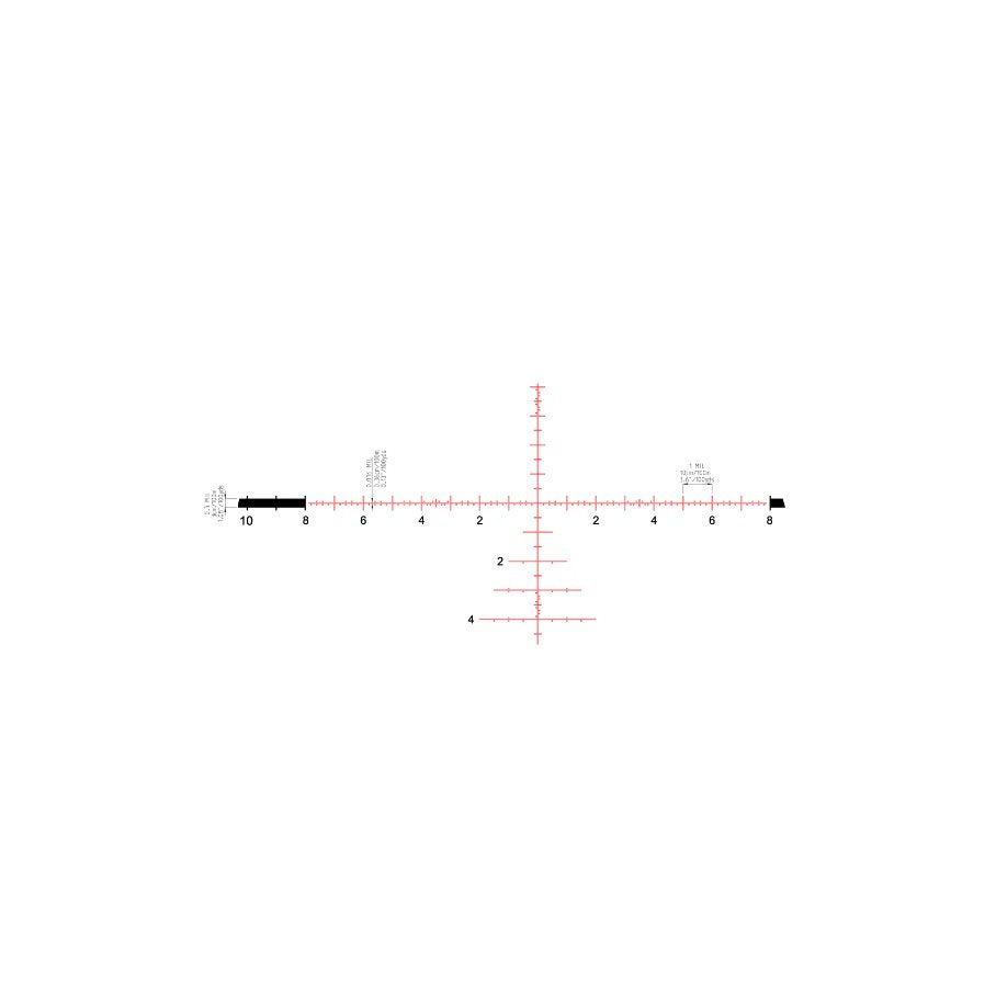 Helia Ki Gen 3 6-24x56 CCW FFP Wind R Belyst 34 MM / SKMR 3 / WIND R