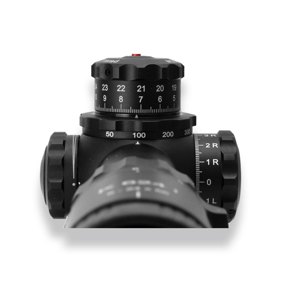 Helia Ki Gen 3 6-24x56 CCW FFP Wind R Belyst 34 MM / MSR / WIND L