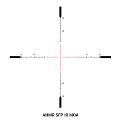 Midas HMR HD 2,5-15x50 SF SFP MOA Belyst Kikarsikte 30 MM / AMHR