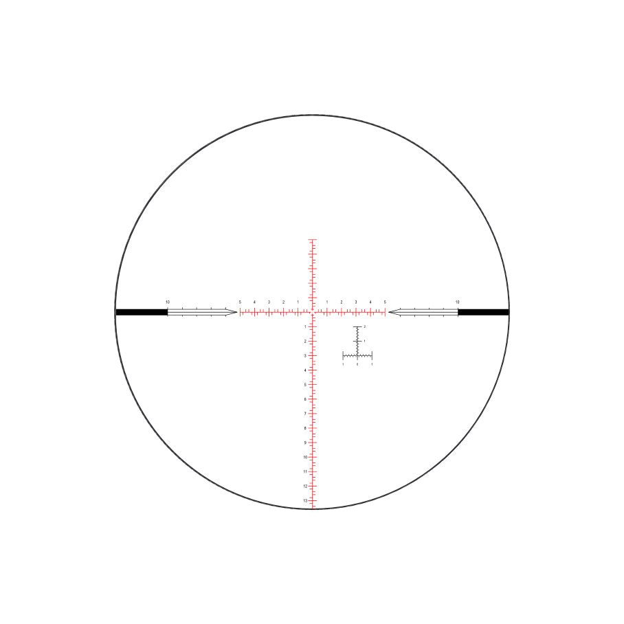 NX8 F1 2,5-20x50 FFP MIL Belyst Kikarsikte 30 MM / MIL-C